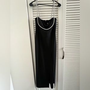 Showpo Diamonte Midi Dress